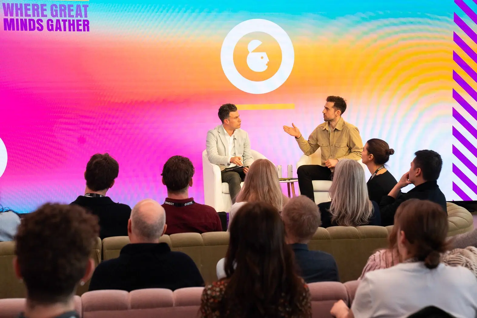 Dan Miller on stage at Advertising Week Europe, London 2026